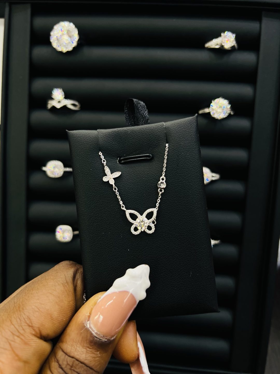Bibi’s Moissanite Necklace - Image 2