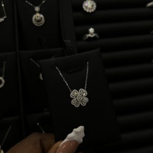 Debra Moissanite Necklace