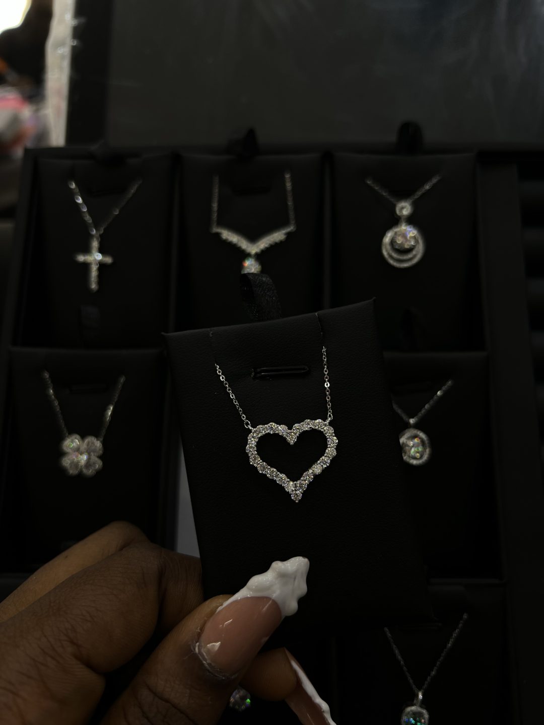 Love Moissanite Necklace - Image 4