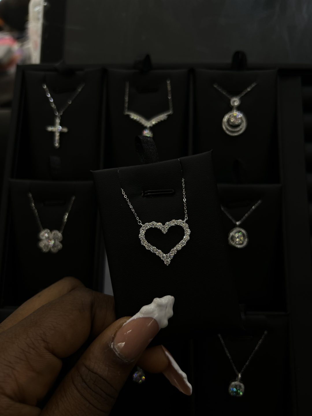 Love Moissanite Necklace