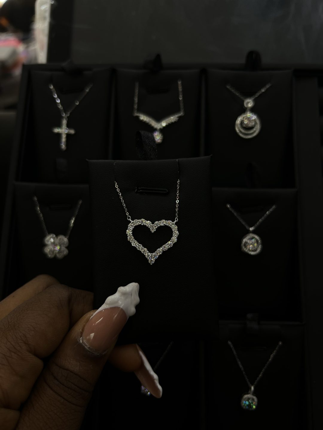 Love Moissanite Necklace - Image 2