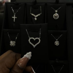 Love Moissanite Necklace