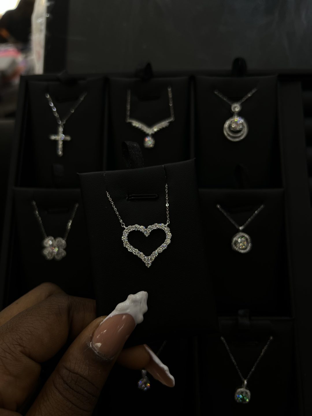 Love Moissanite Necklace - Image 3