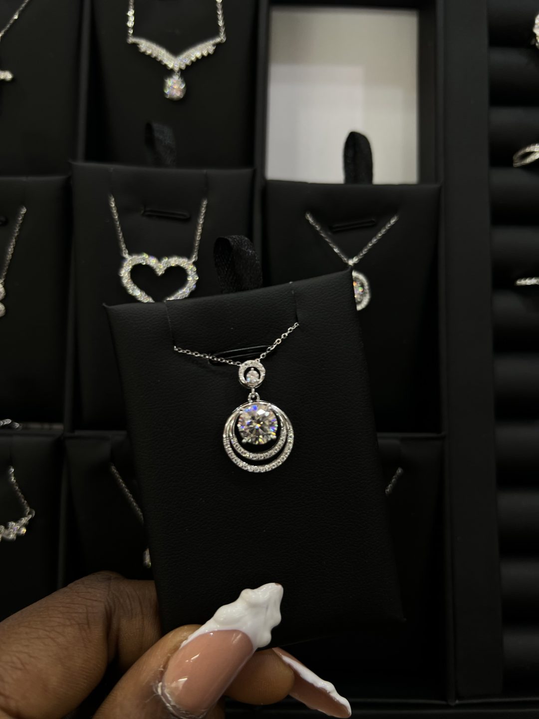 Abe Moissanite Necklace - Image 2