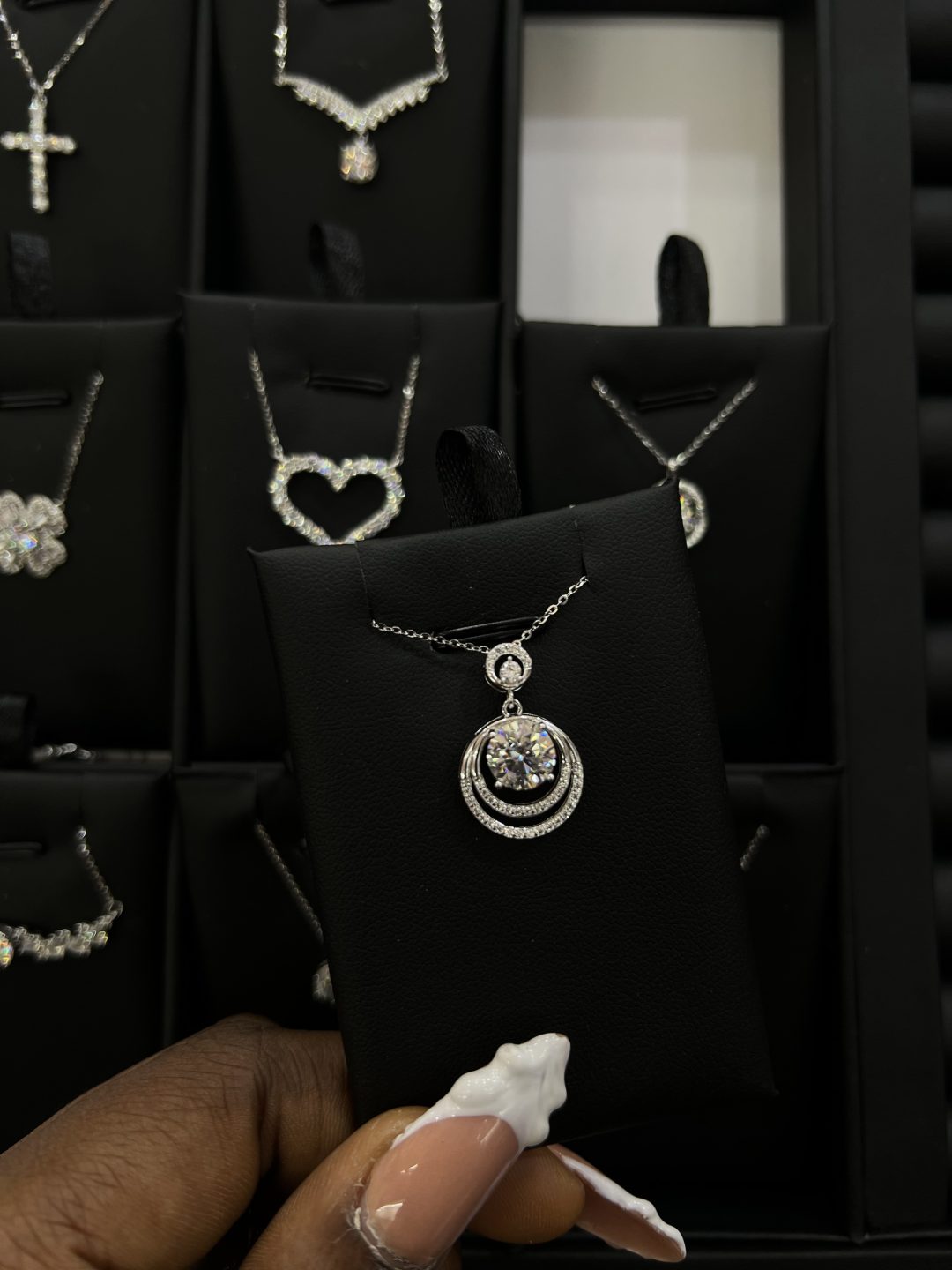 Abe Moissanite Necklace - Image 3