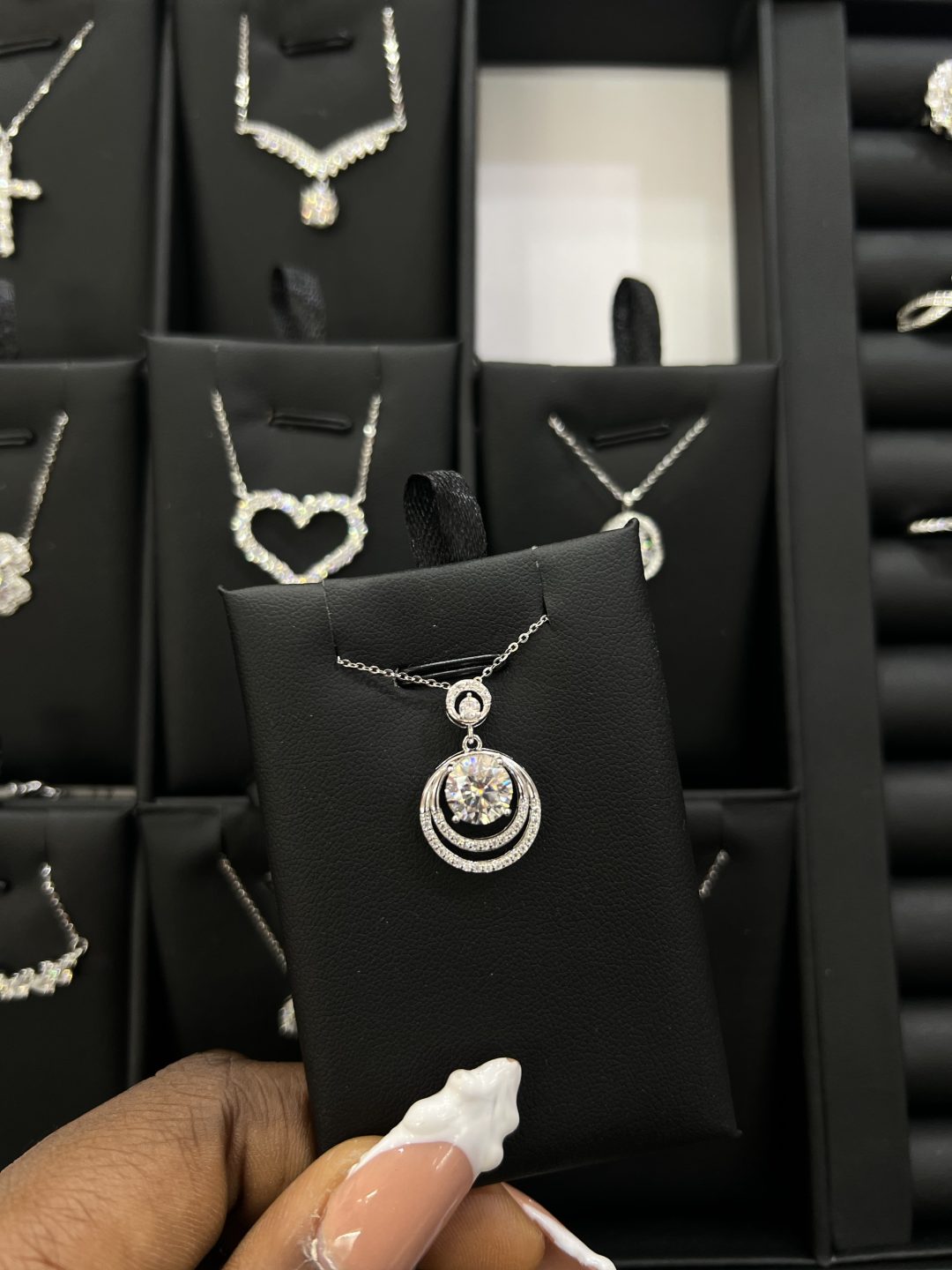 Abe Moissanite Necklace