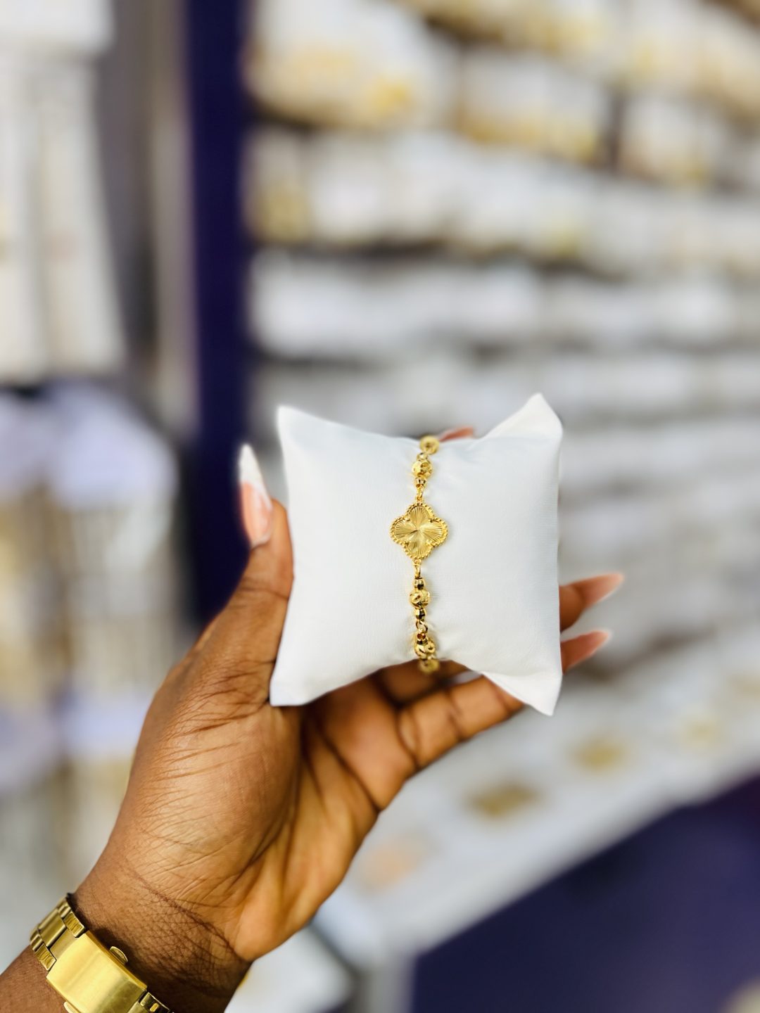 Joke gold replica bracelet