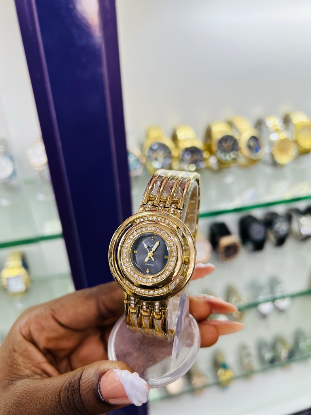 Chopard female watch (black) - Image 3
