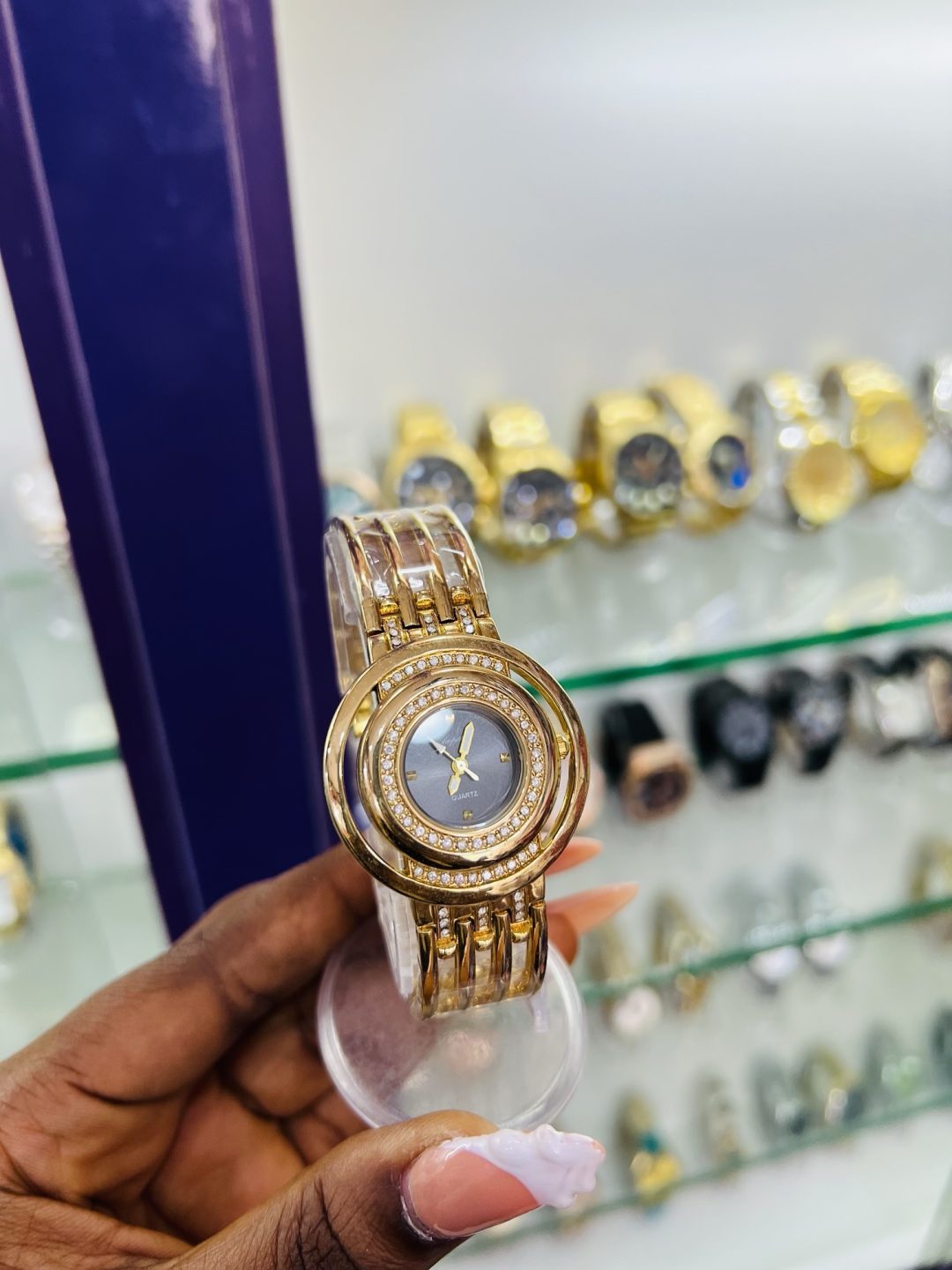 Chopard female watch (black) - Image 2
