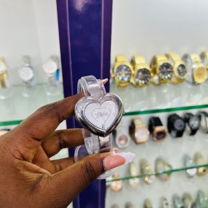 Guess heart shape watch