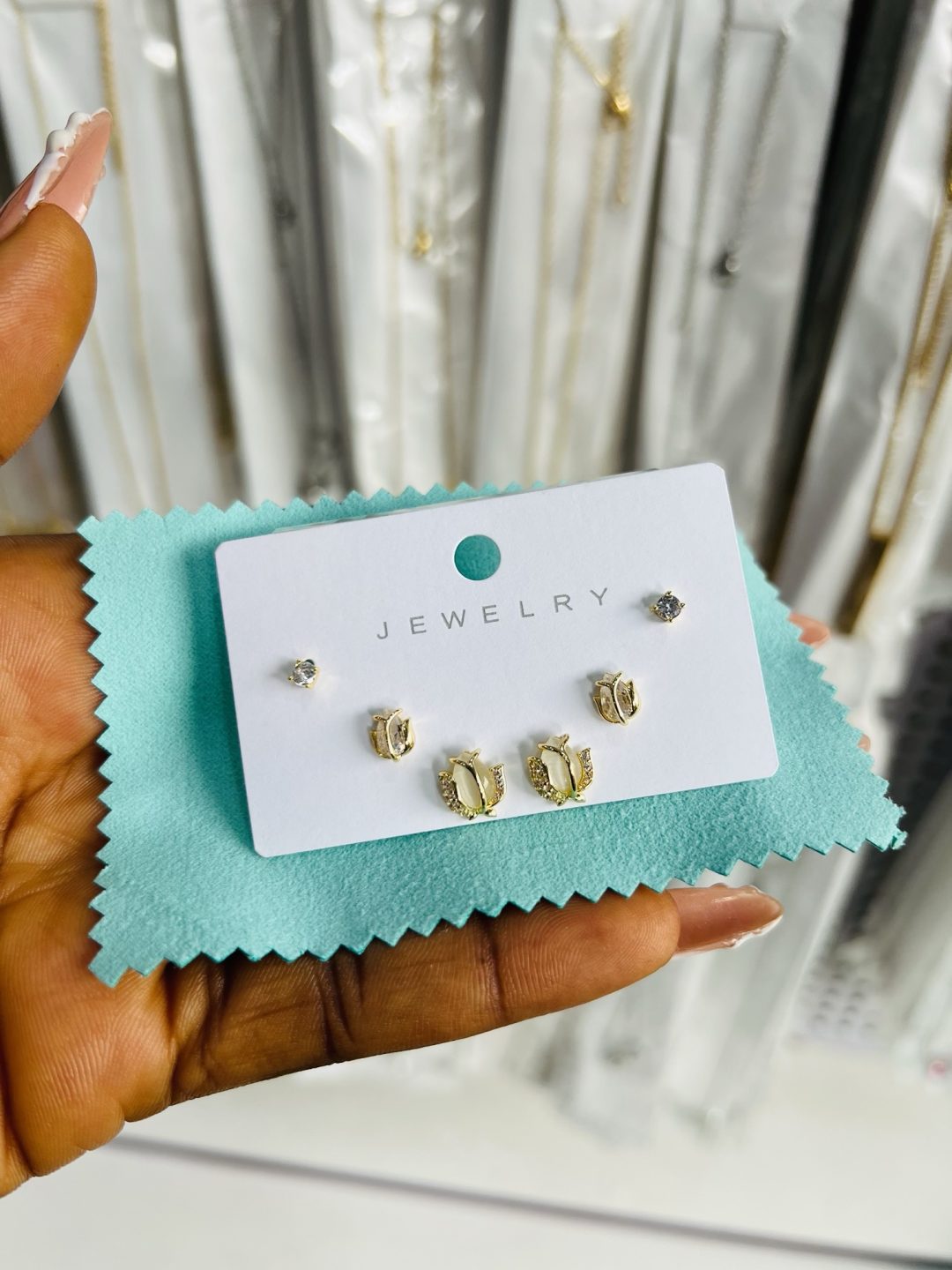 Zirconia 001 3 in 1 Earrings