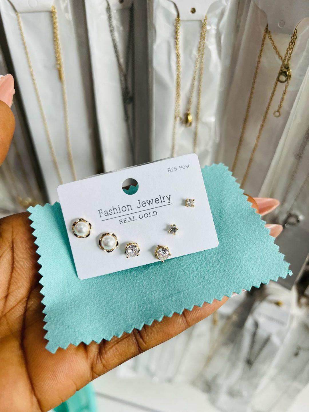 Zirconia 008 3 in 1 earrings