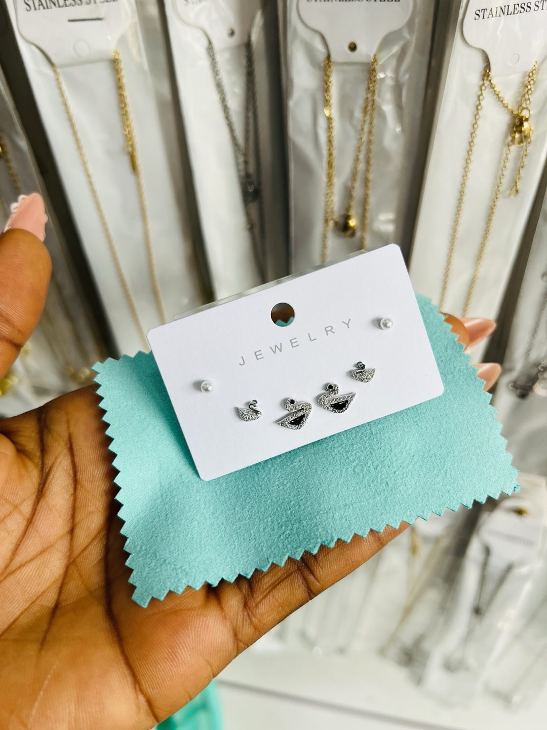 Zirconia 010 3 in 1 earrings - Image 3