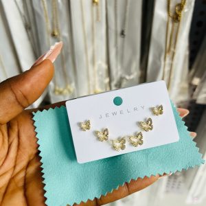Zirconia 014 3 in 1 earrings