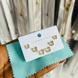 Zirconia 014 3 in 1 earrings