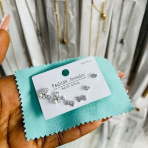 Zirconia 017 3 in 1 earrings
