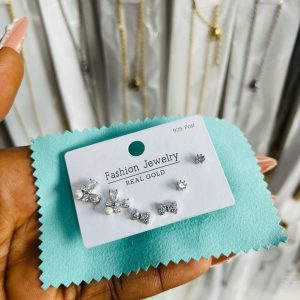 Zirconia 017 3 in 1 earrings