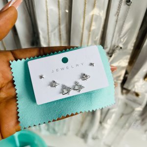 Zirconia 022 3 in 1 earrings