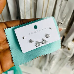 Zirconia 022 3 in 1 earrings