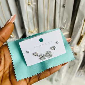 Zirconia 021 3 in 1 earrings