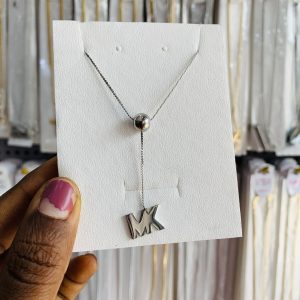 Mk ball necklace