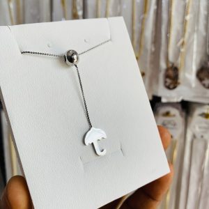 Umbrella ball necklace