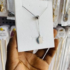 Apple ball necklace