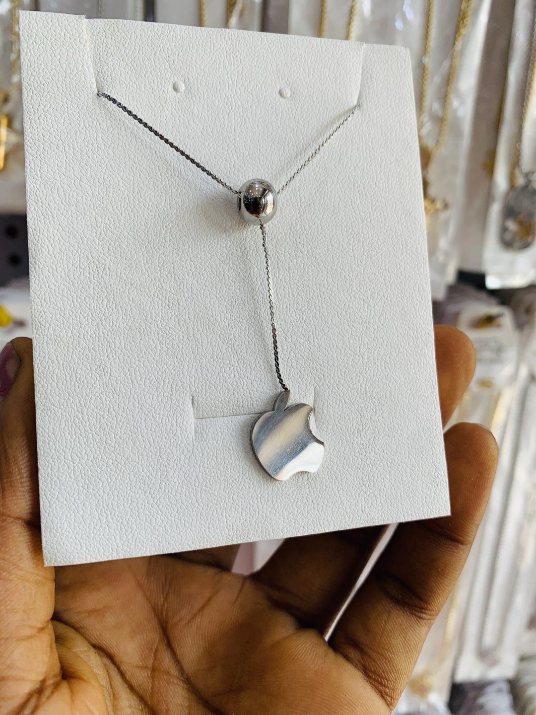 Apple ball necklace - Image 4