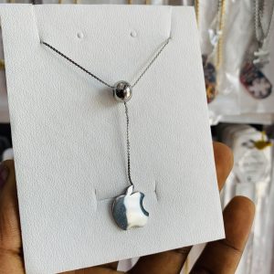 Apple ball necklace