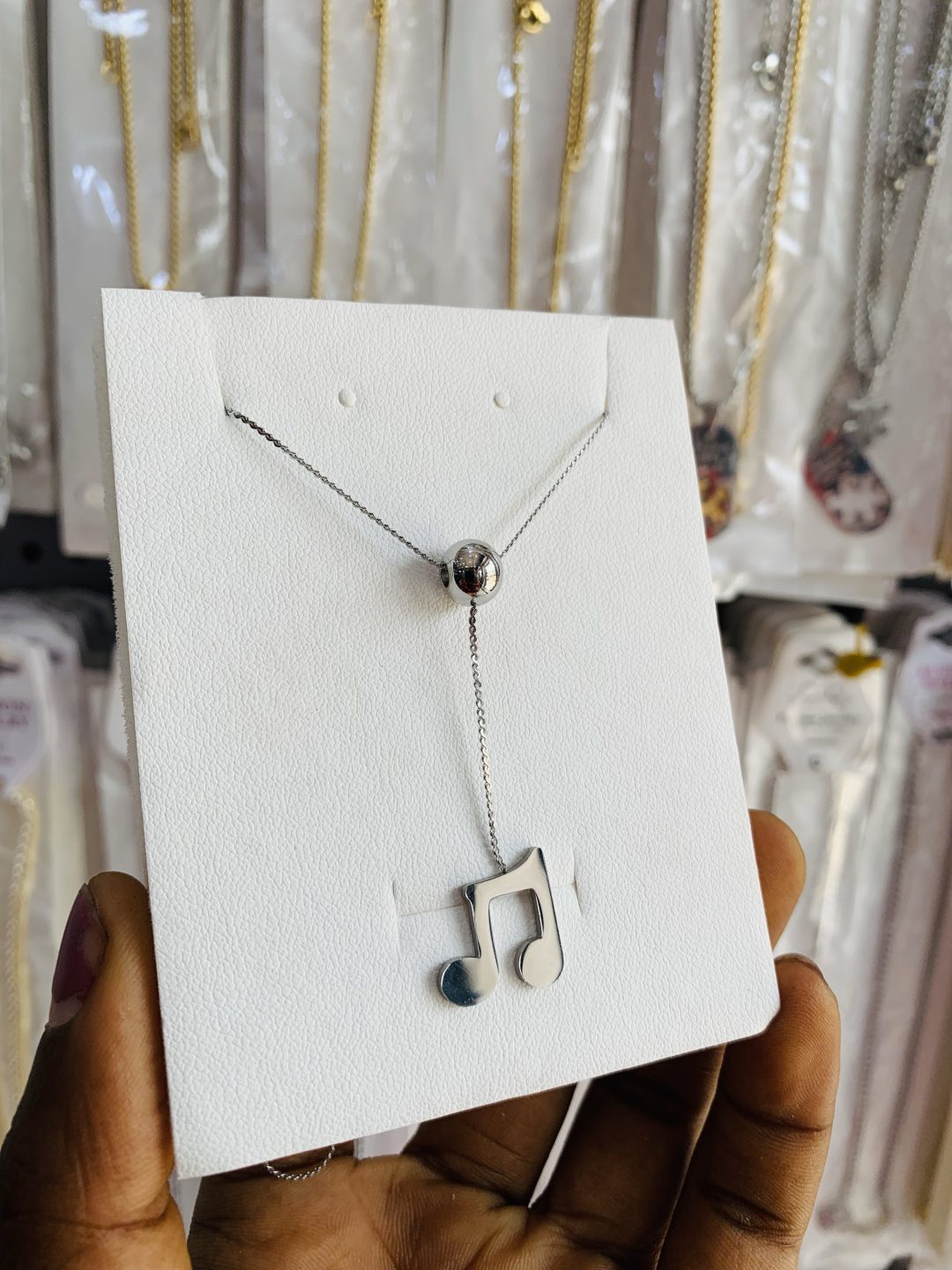 Lyrical ball necklace - Image 2