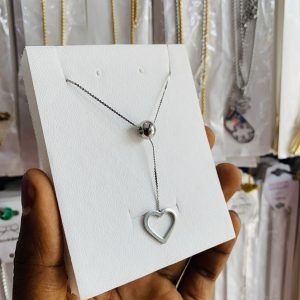 Pure heart ball necklace