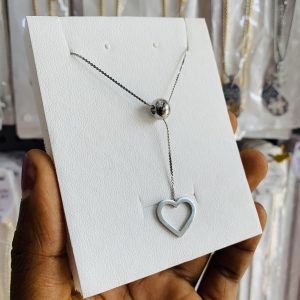 Pure heart ball necklace