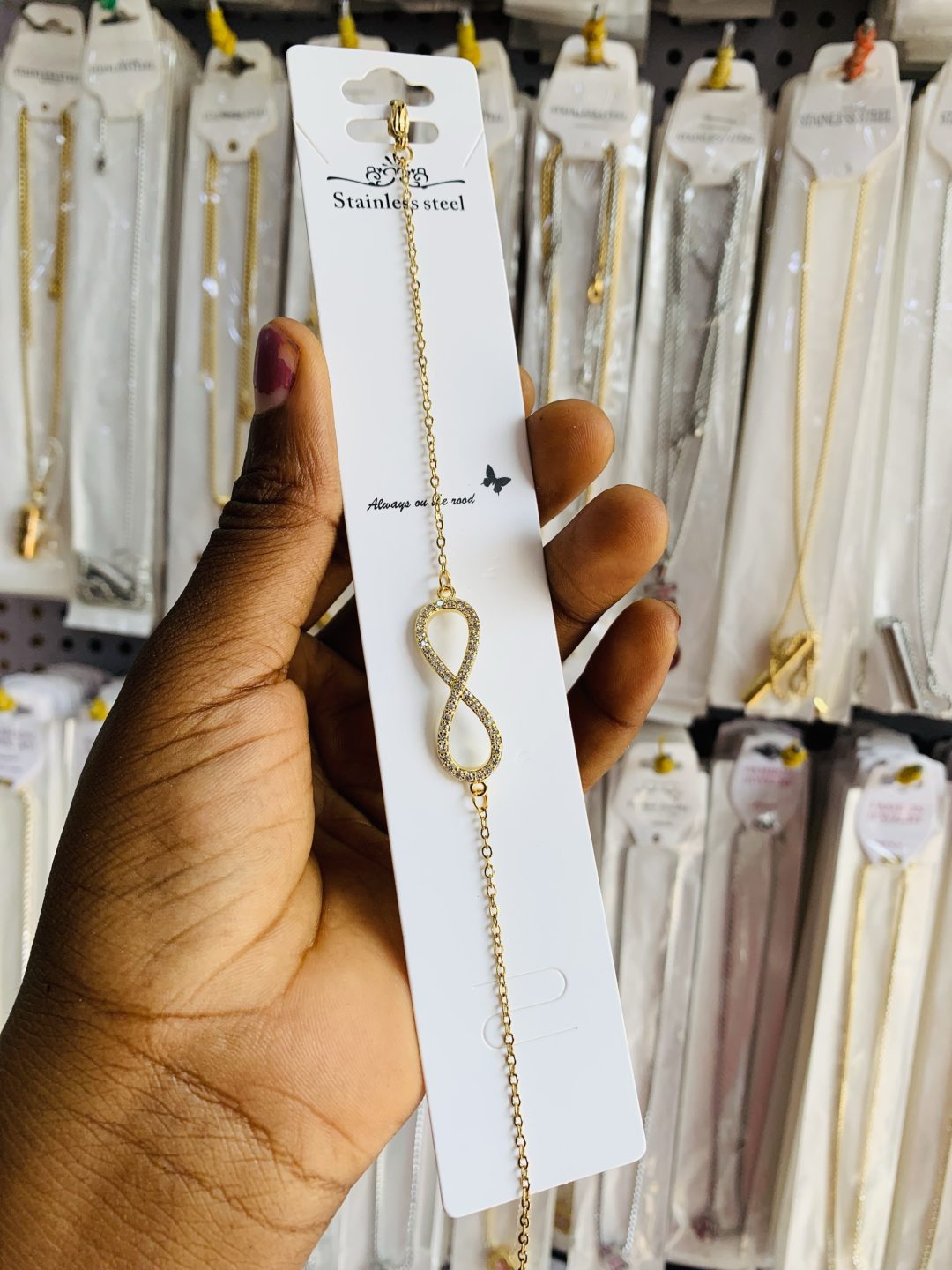 Pelumi’s infinity bracelet