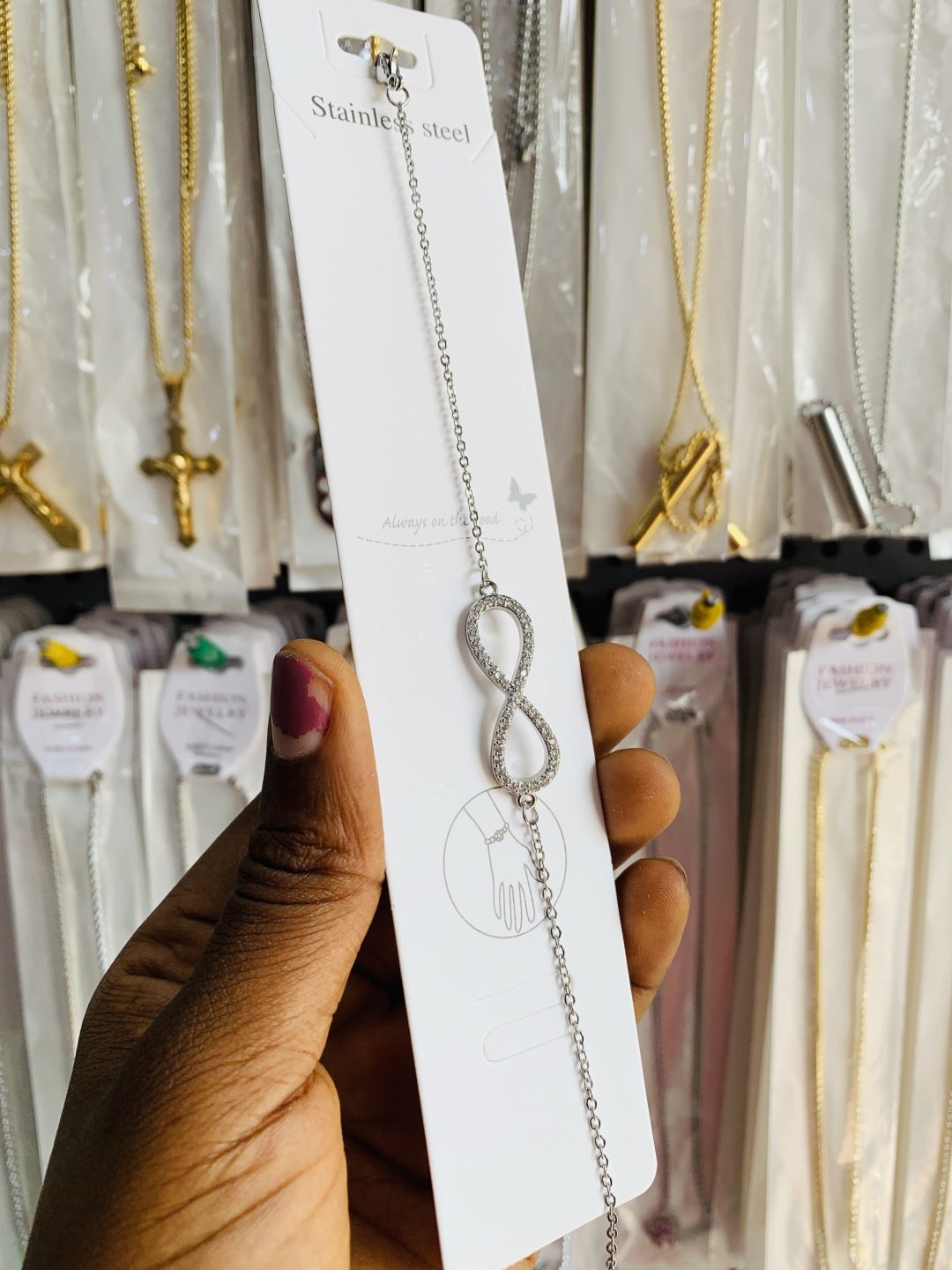 Plain infinity bracelet - Image 2