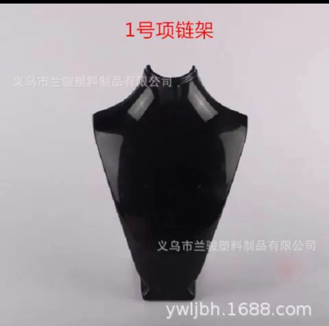 Big plastic jewelry mannequin