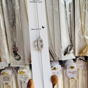 CD infinity bracelet