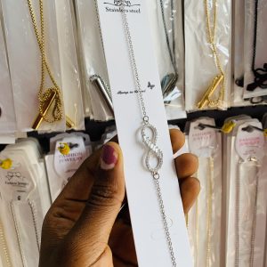 Kiki’s infinity bracelet