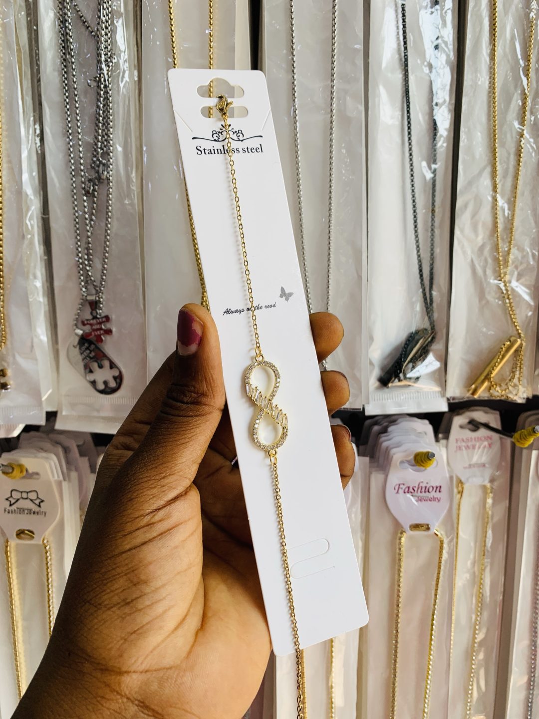 Shola infinity bracelet