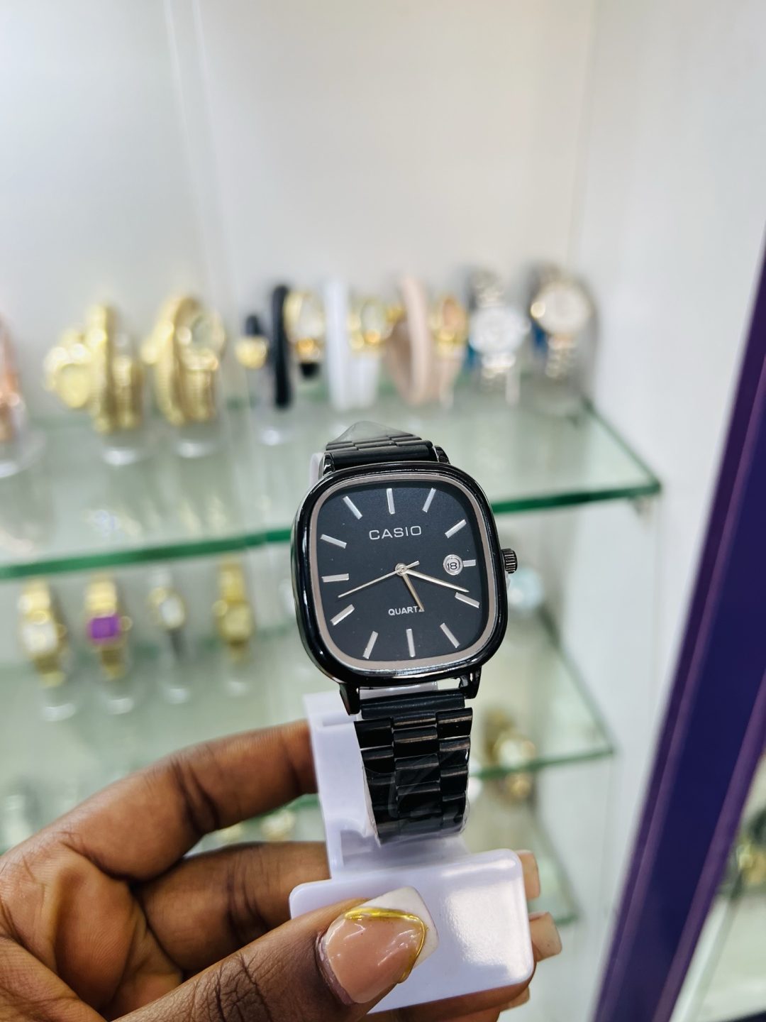 Casio black black face watch (sample picture) - Image 2