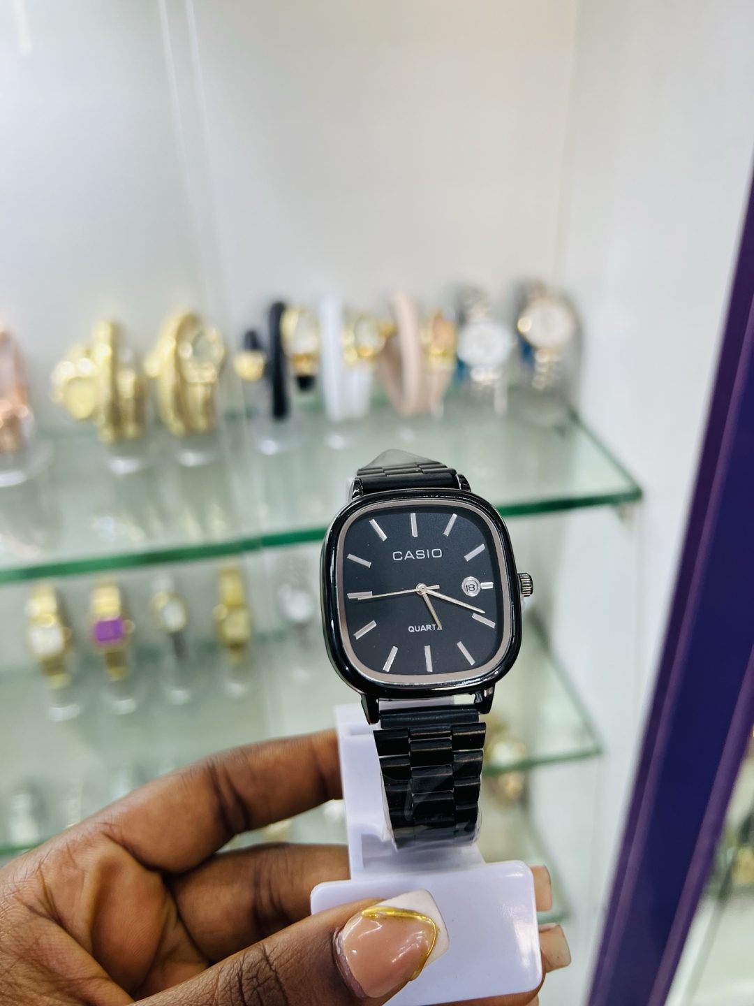Casio black black face watch (sample picture) - Image 3