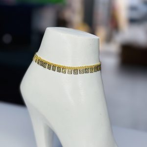 Indian gold anklets