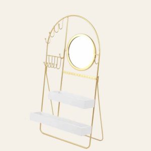 Jewelry display make up stand