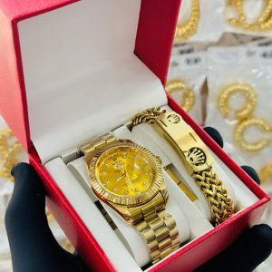 Rolex Versace bracelet combo set boxed 003