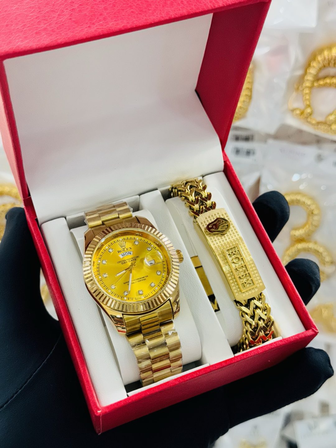 Rolex  bracelet combo set boxed 004 - Image 3