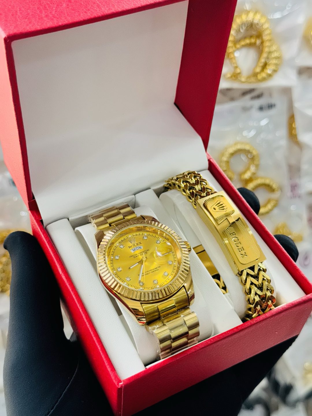 Rolex  bracelet combo set boxed 005