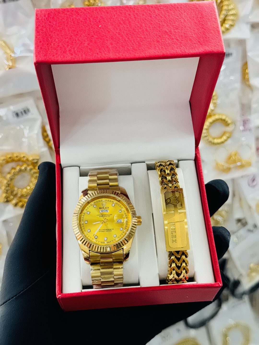 Rolex  bracelet combo set boxed 005 - Image 3