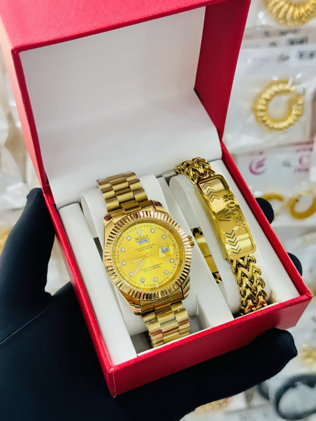 Rolex  bracelet combo set boxed 006 - Image 3