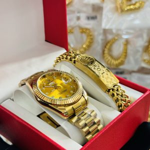 Rolex  bracelet combo set boxed 008