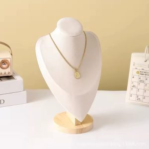 Cream colored luxury mannequin