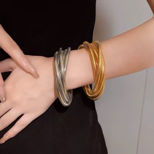 Jenny twisted Göld fashion set